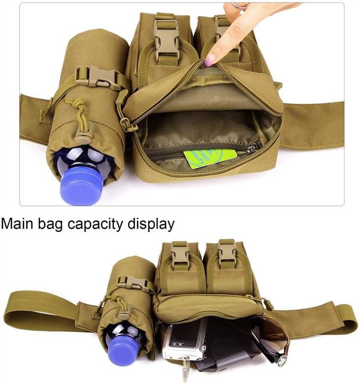Fanny Pack With Detachable Water Bottle