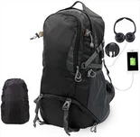 Mochila de senderismo de viaje ligera de 60L