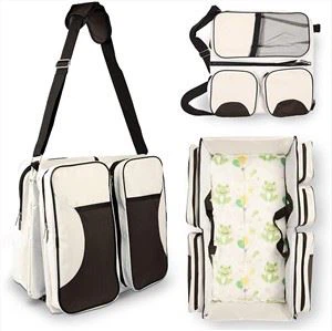 Mochila de pañales para cuna de bebé