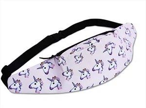 Riñonera Estampado Animal Unicornio Colorido