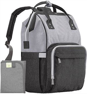 Gran bolsa de bebé de viaje impermeable