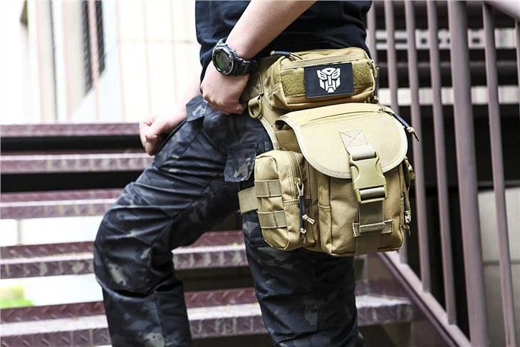 Military Tactical Drop Leg Pouch Bag