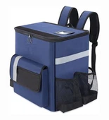 Mochila de entrega de alimentos con portavasos