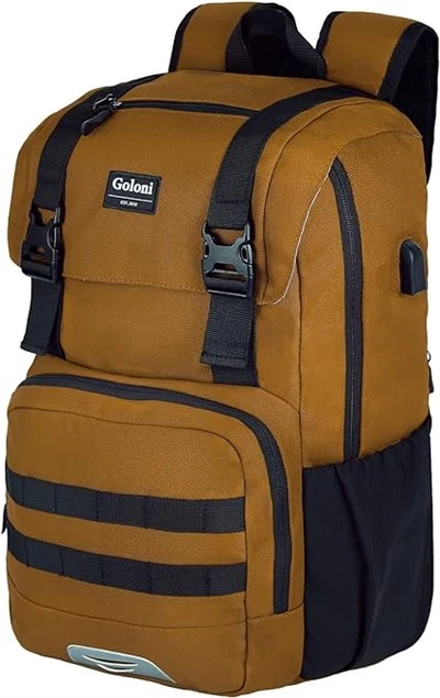 Mochila de lona para portátil de viaje